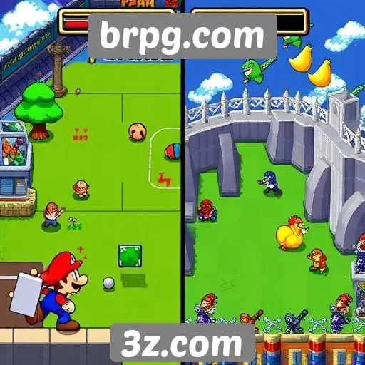 Comparativa entre jogos clássicos e novos no brpg.com