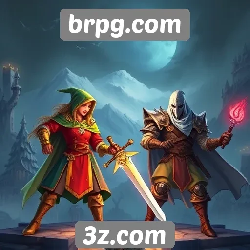 Comparação entre jogos de RPG populares no brpg.com